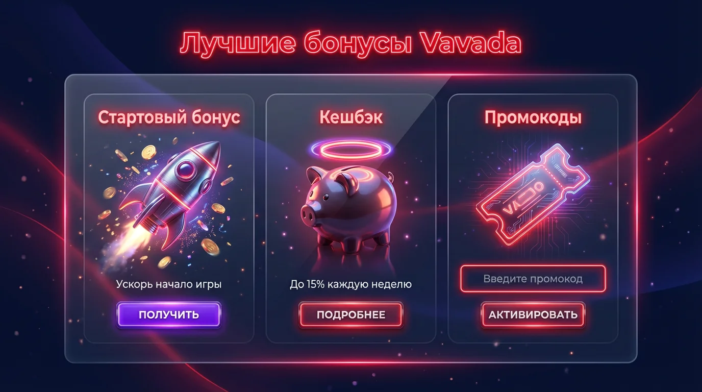 Бонусы и промокоды Vavada — как получить и активировать 2026
